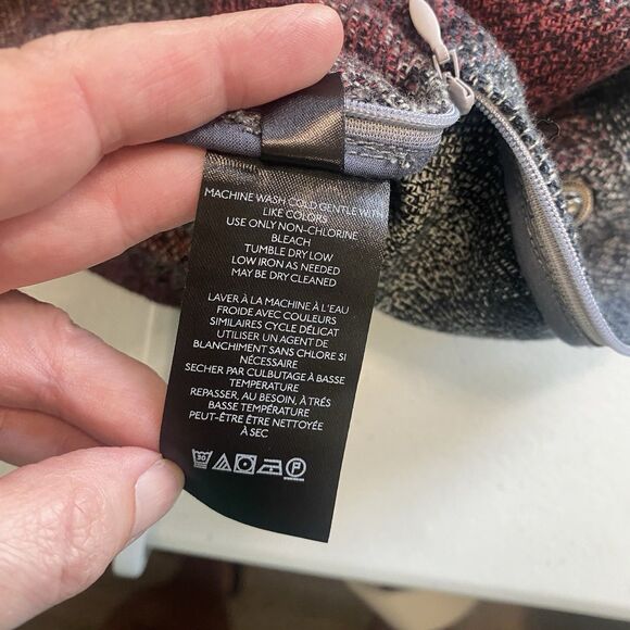 Free People Womens Emmy Mini Menswear Plaid Skort Grey Cotton Size 6 - Picture 9 of 13